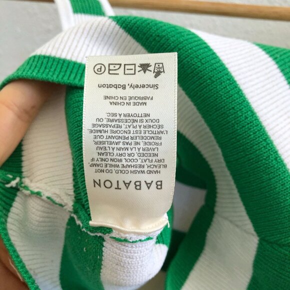 BABATON By Aritzia Sculpt Knit Squareneck Cropped Tank Size XXS - Picture 7 of 9